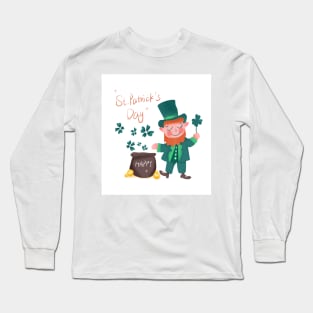 Happy St.Patrick's day Long Sleeve T-Shirt